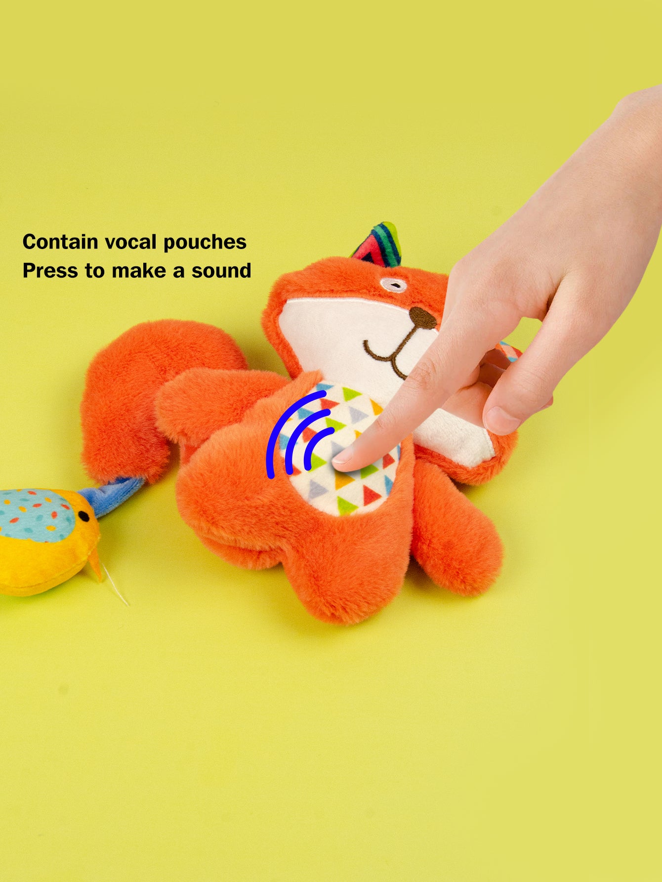 Squirrel Squeaky Dog Toy