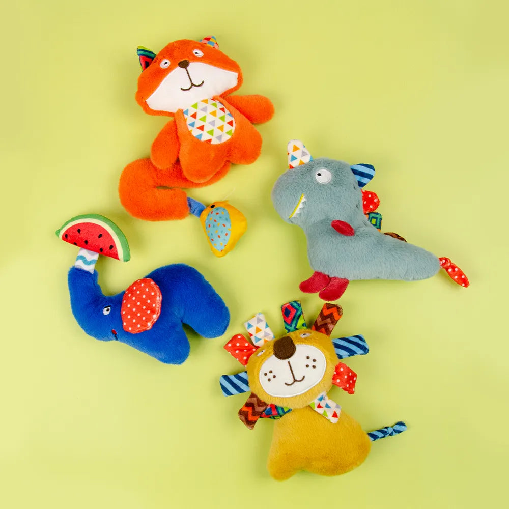 Squeaky Dog Toys (Set of 4)